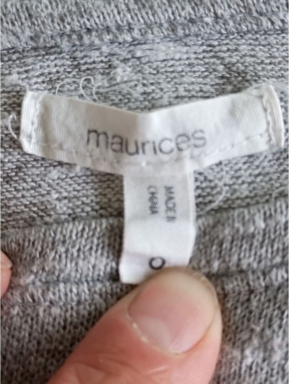 Maurices Gray 'Don't Mess With Mama' Short Sleeve T-Shirt Size Small - Picture 3 of 3